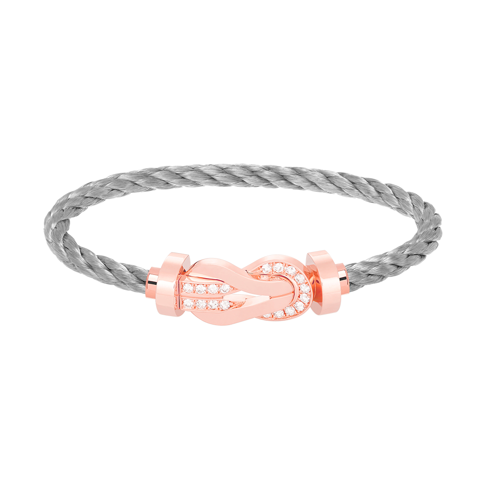 [Everoly JW]CHANCE GROSSES 8-FACH-SCHNALLE HALBDIAMANTARMBAND ROSÉGOLD