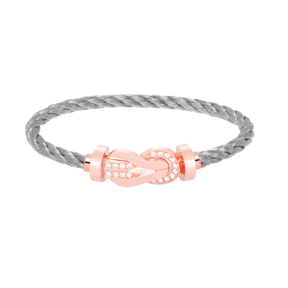 [Everoly JW]CHANCE GROSSES 8-FACH-SCHNALLE HALBDIAMANTARMBAND ROSÉGOLD