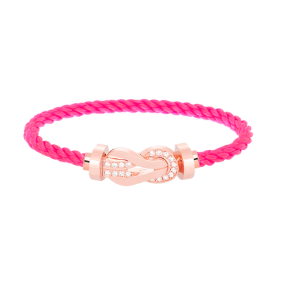 [Everoly JW]CHANCE GROSSES 8-FACH-SCHNALLE HALBDIAMANTARMBAND ROSÉGOLD