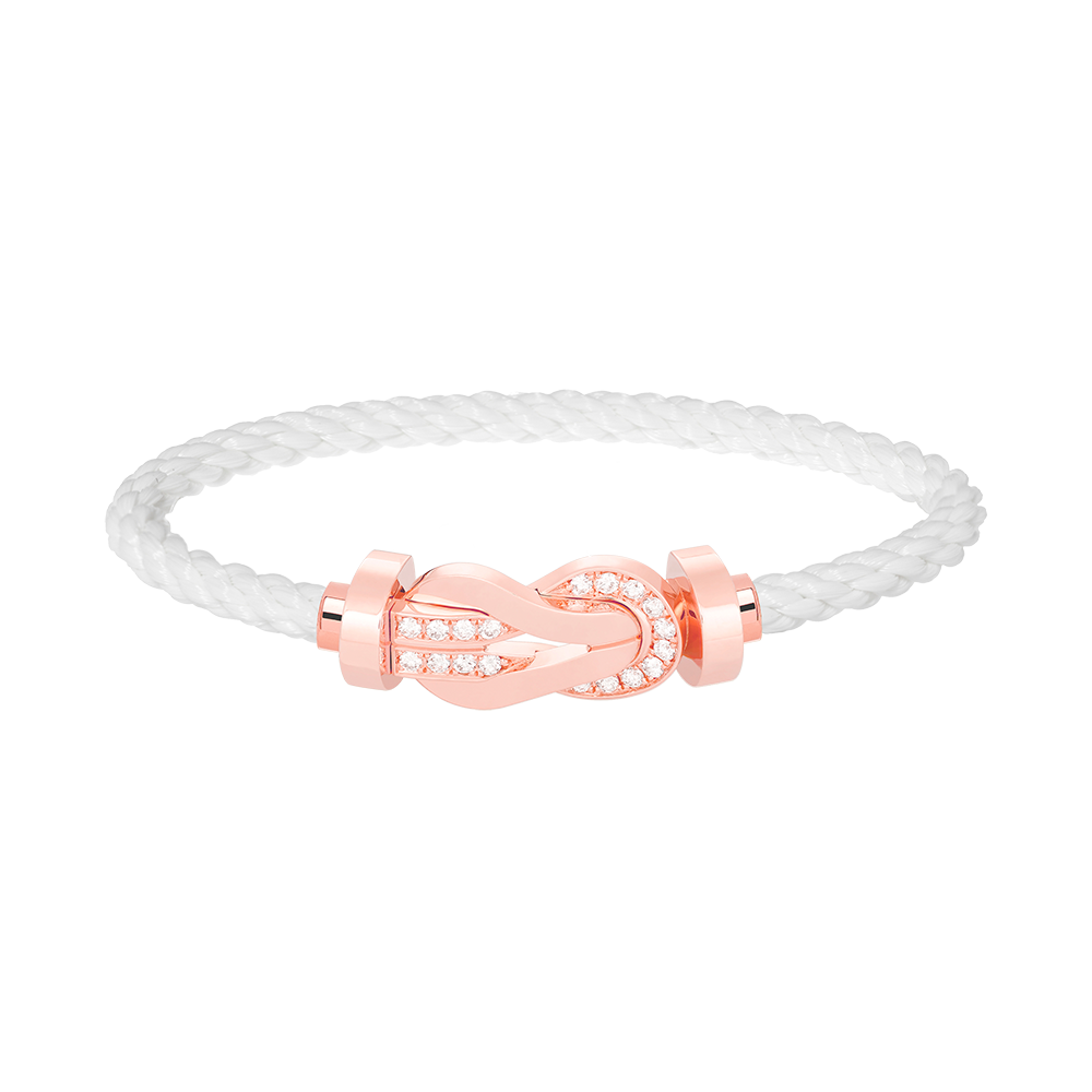 [Everoly JW]CHANCE GROSSES 8-FACH-SCHNALLE HALBDIAMANTARMBAND ROSÉGOLD