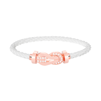 [Everoly JW]CHANCE GROSSES 8-FACH-SCHNALLE HALBDIAMANTARMBAND ROSÉGOLD