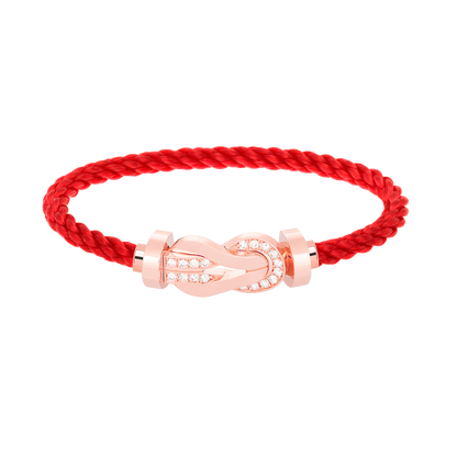 [Everoly JW]CHANCE GROSSES 8-FACH-SCHNALLE HALBDIAMANTARMBAND ROSÉGOLD