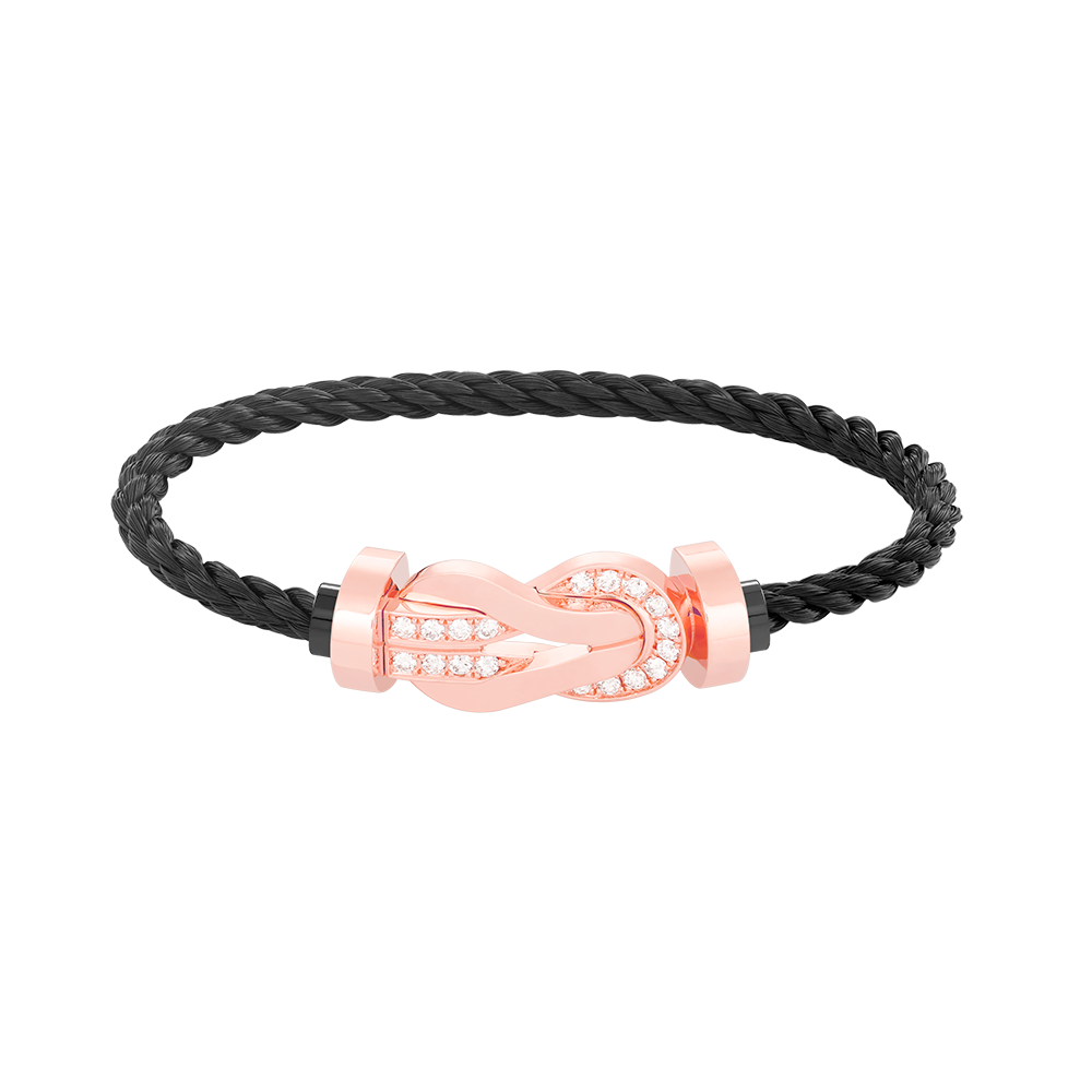 [Everoly JW]CHANCE GROSSES 8-FACH-SCHNALLE HALBDIAMANTARMBAND ROSÉGOLD