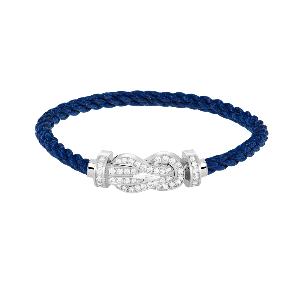 [Everoly JW]CHANCE GROßES 8-FACH-SCHNALLE VOLLDIAMANT-ARMBAND SILBER