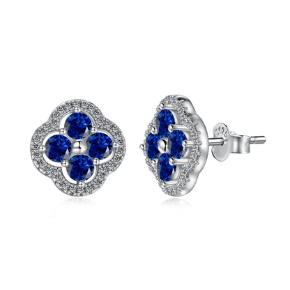 [Violet JW]Four-Leaf Clover Exquisite Earrings