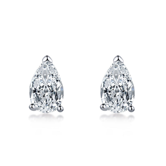 [Violet JW]Ornate Water Drop Shape Earrings