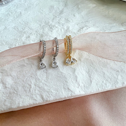 [Violet JW]Luxurious Geometric Drop Earrings