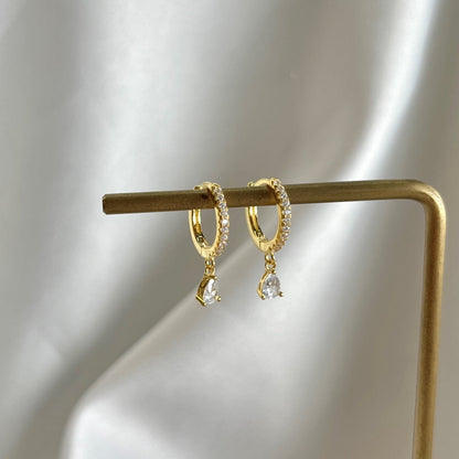 [Violet JW]Luxurious Geometric Drop Earrings