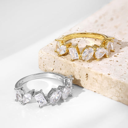 [Violet JW]Delicate Multi Cut Ring