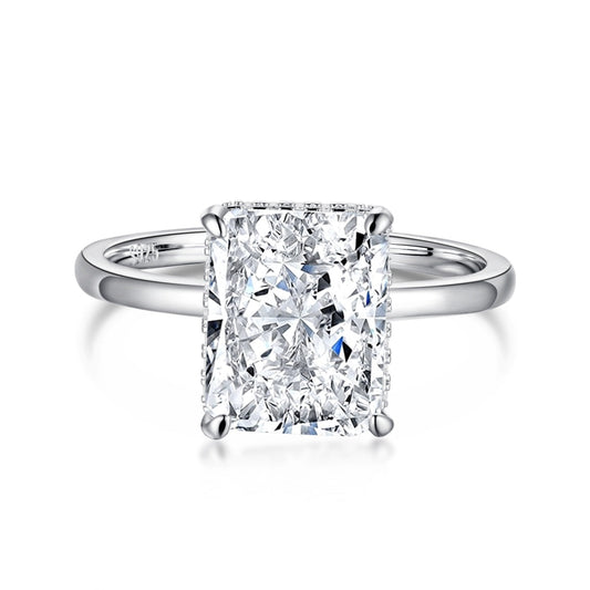 [Violet JW]4.0 Carat Ornate Enchanting Radiand Cut Banquet Ring