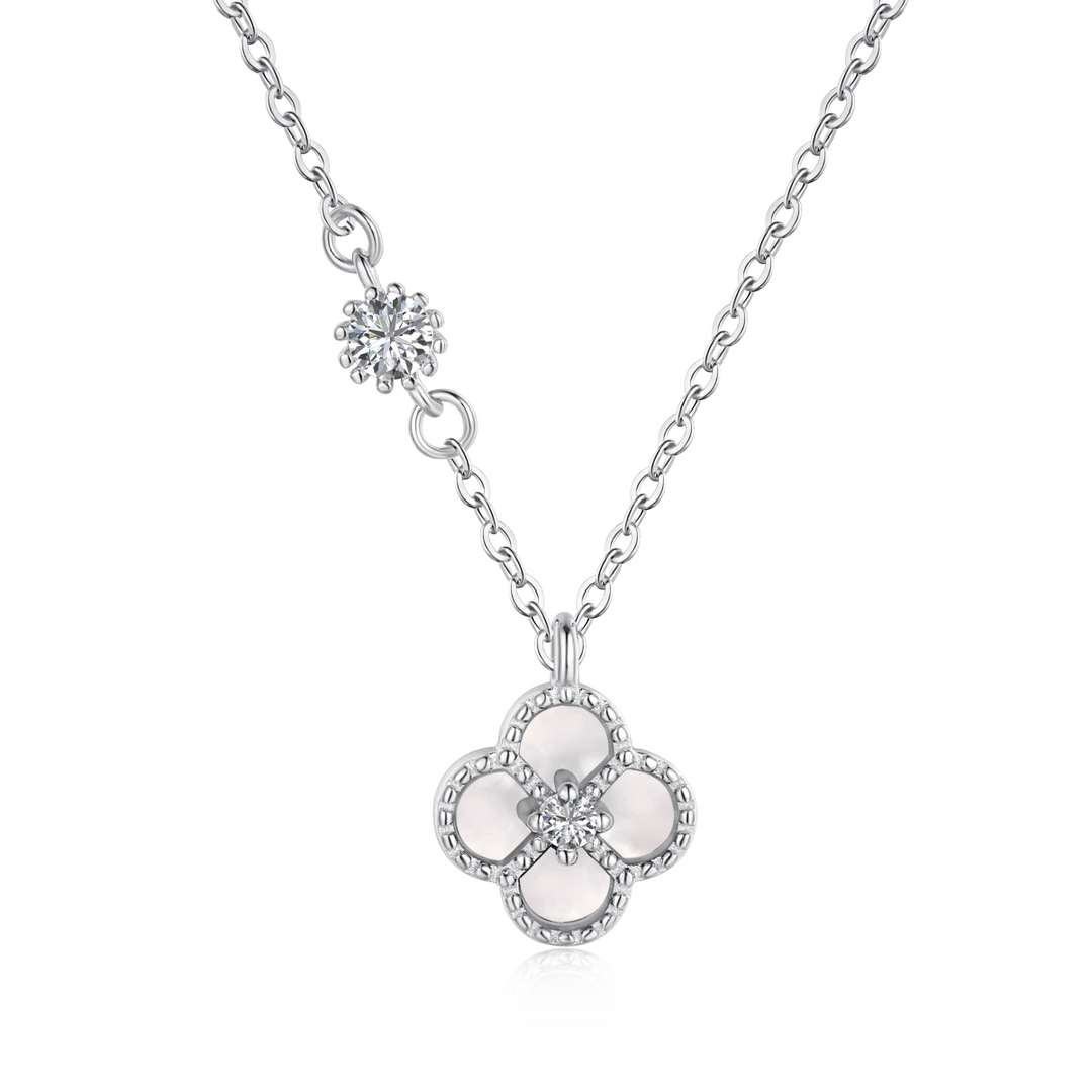 [Violet JW]Delicate Flower Shape Necklace