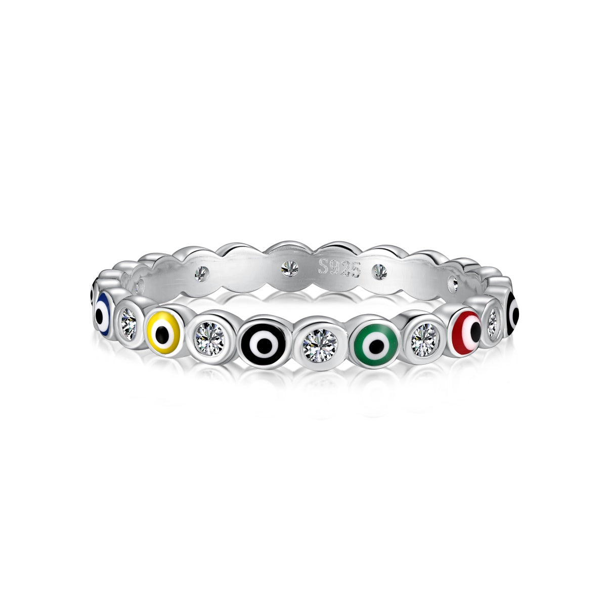 [Violet JW]Sparkling Vibrant Round Shape Daily Ring