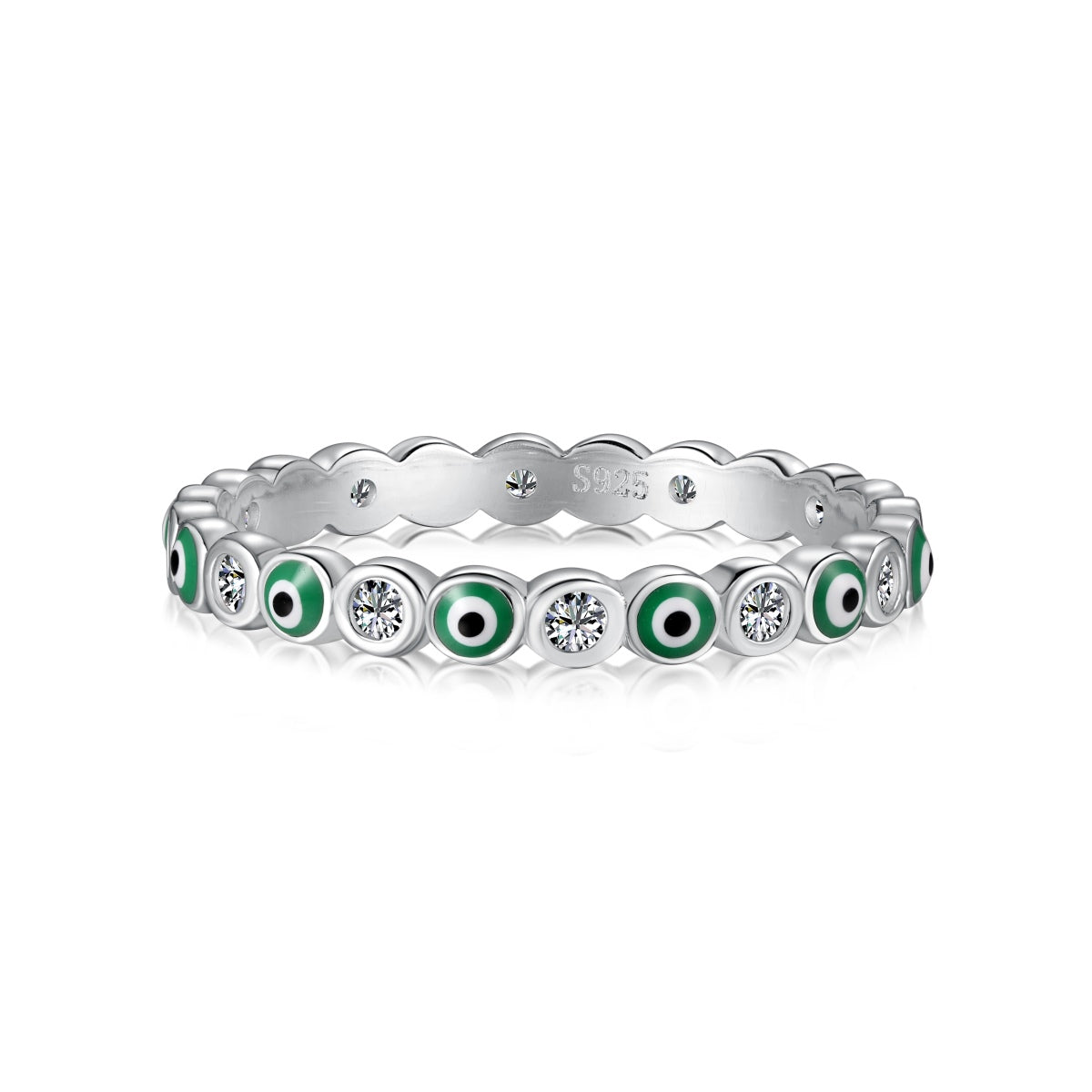[Violet JW]Sparkling Vibrant Round Shape Daily Ring