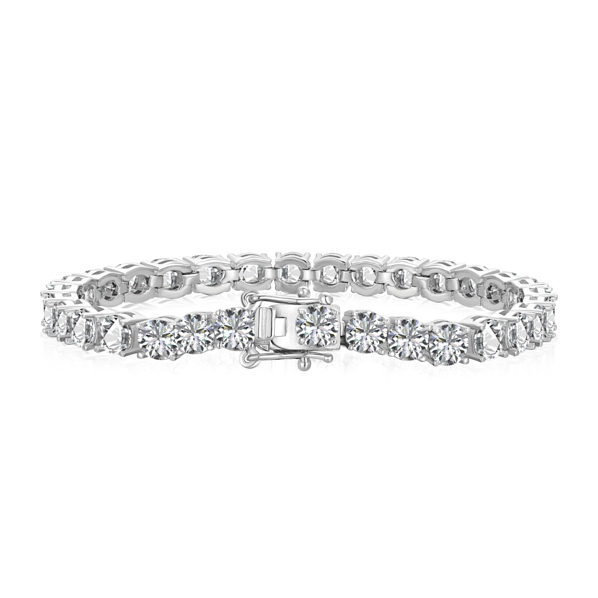 [Violet JW]Ornate Sparkling Round Cut Wedding Bracelet