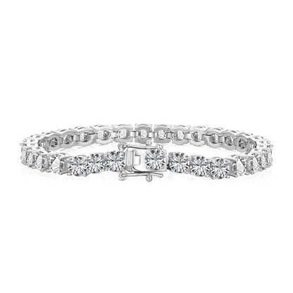 [Violet JW]Ornate Sparkling Round Cut Wedding Bracelet
