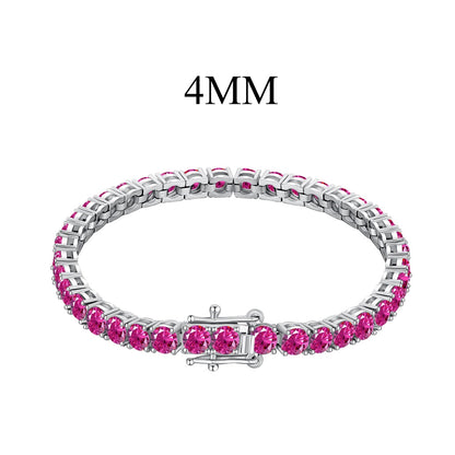 [Violet JW]Radiant Colorful Round Cut Party Bracelet