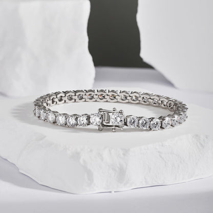 [Violet JW]Ornate Sparkling Round Cut Wedding Bracelet