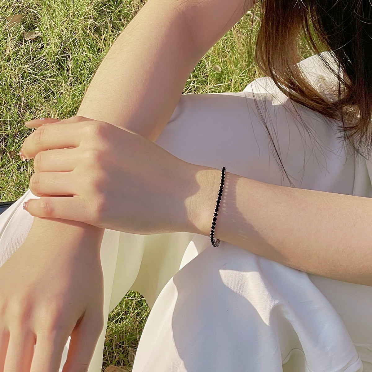 [Violet JW]Radiant Colorful Round Cut Party Bracelet