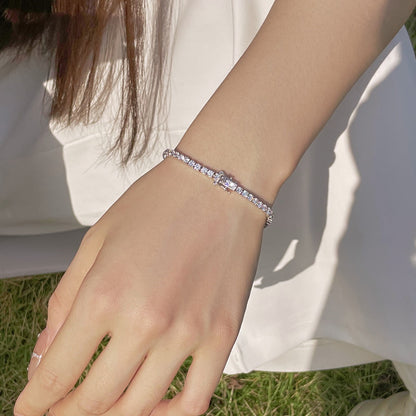 [Violet JW]Radiant Colorful Round Cut Party Bracelet