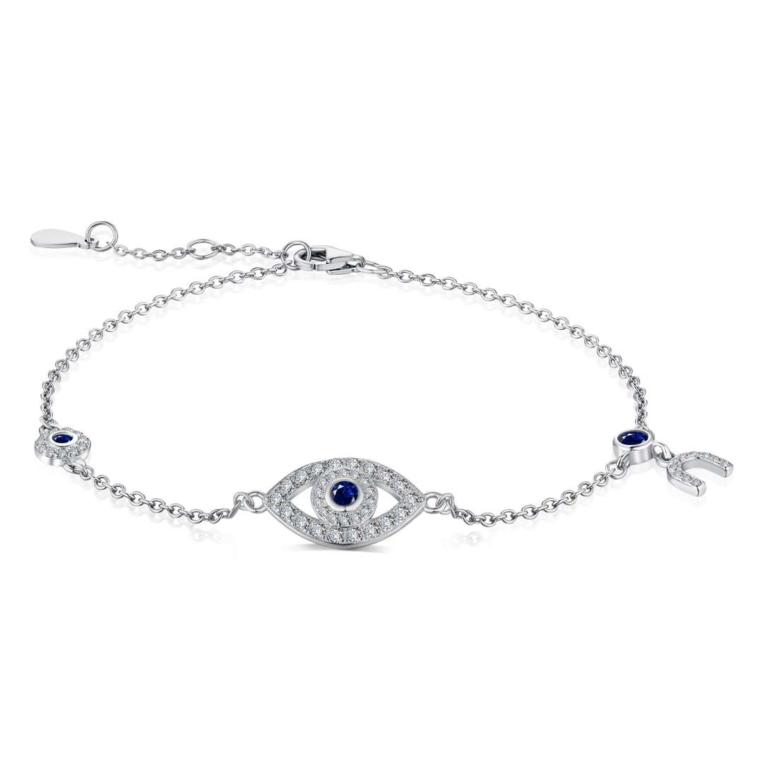 [Violet JW]Dainty Eye Shape Bracelet