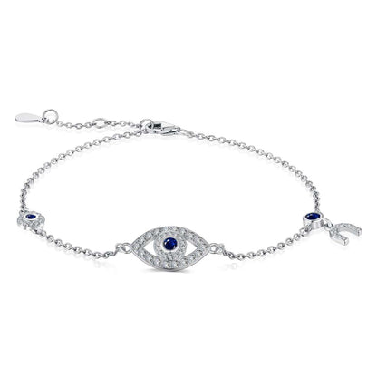 [Violet JW]Dainty Eye Shape Bracelet