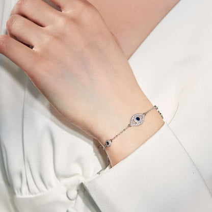 [Violet JW]Dainty Eye Shape Bracelet