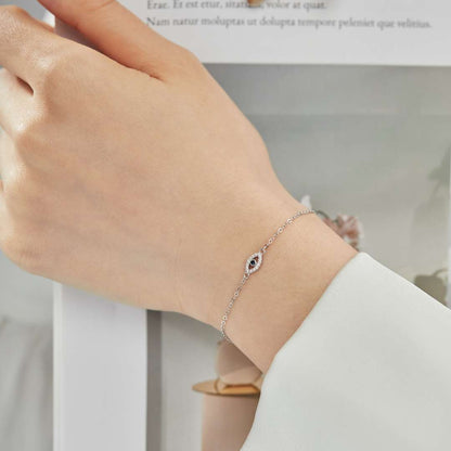 [Violet JW]Evil Eye Shape Necklace
