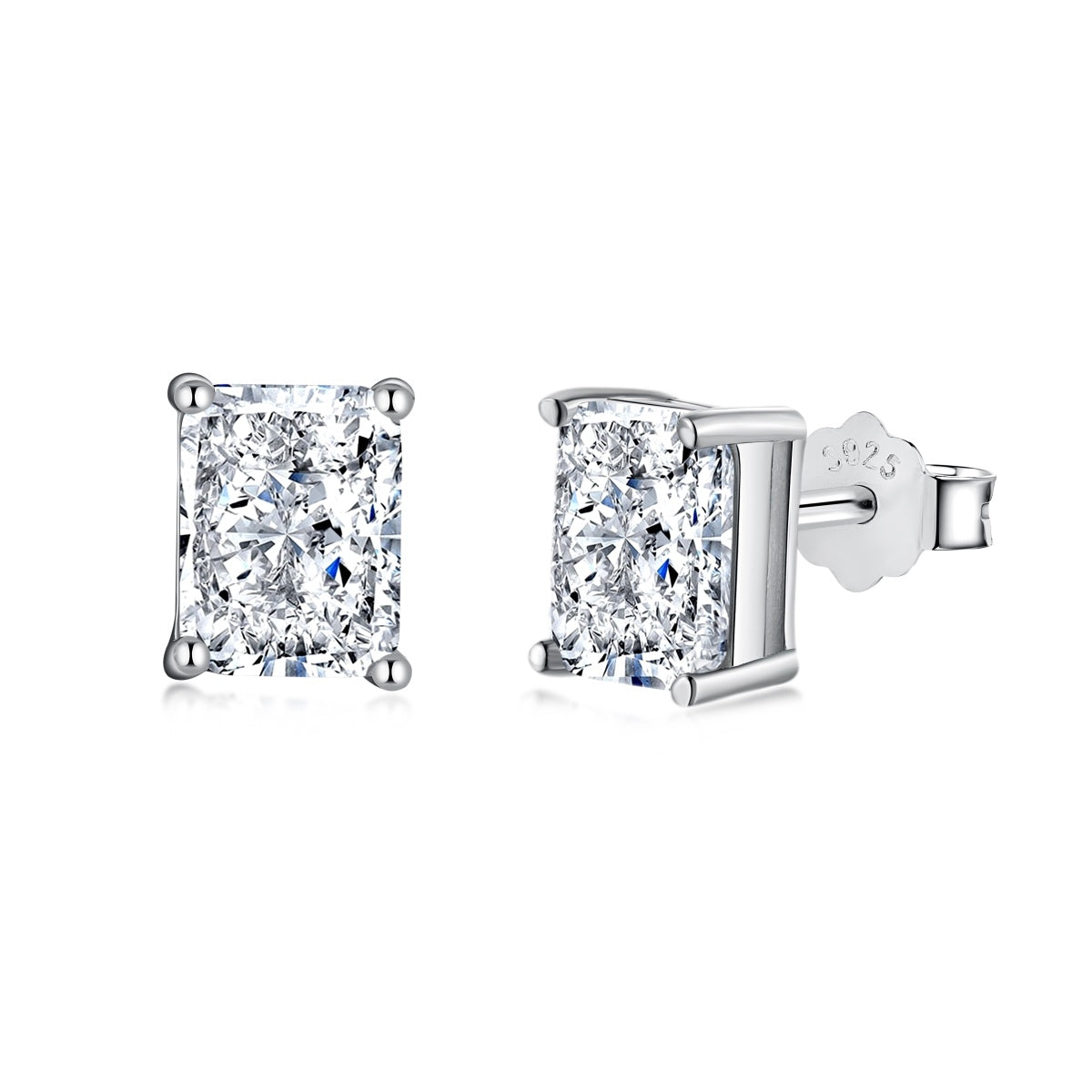 [Violet JW]Radiant Luxurious Princess Cut Daily Earrings