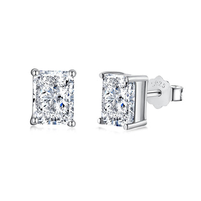 [Violet JW]Radiant Luxurious Princess Cut Daily Earrings
