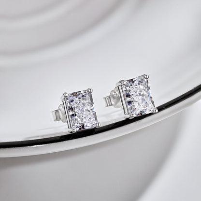[Violet JW]Radiant Luxurious Princess Cut Daily Earrings