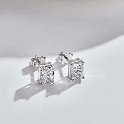 [Violet JW]Radiant Luxurious Princess Cut Daily Earrings
