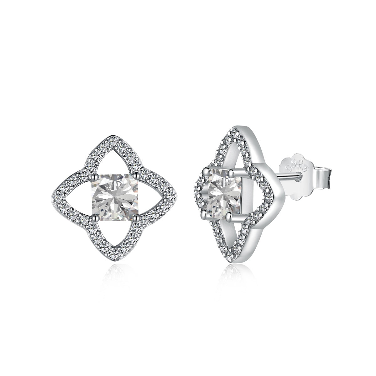 [Violet JW]Elegant Star Shape Princess Cut Daily Earrings
