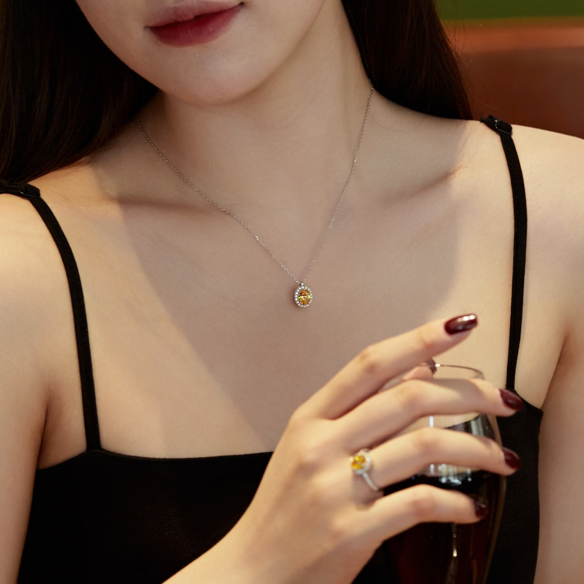 [Violet JW]Delicate Unique Oval Cut Daily Earrings