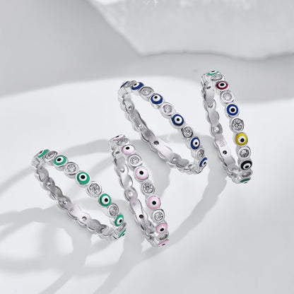 [Violet JW]Sparkling Vibrant Round Shape Daily Ring