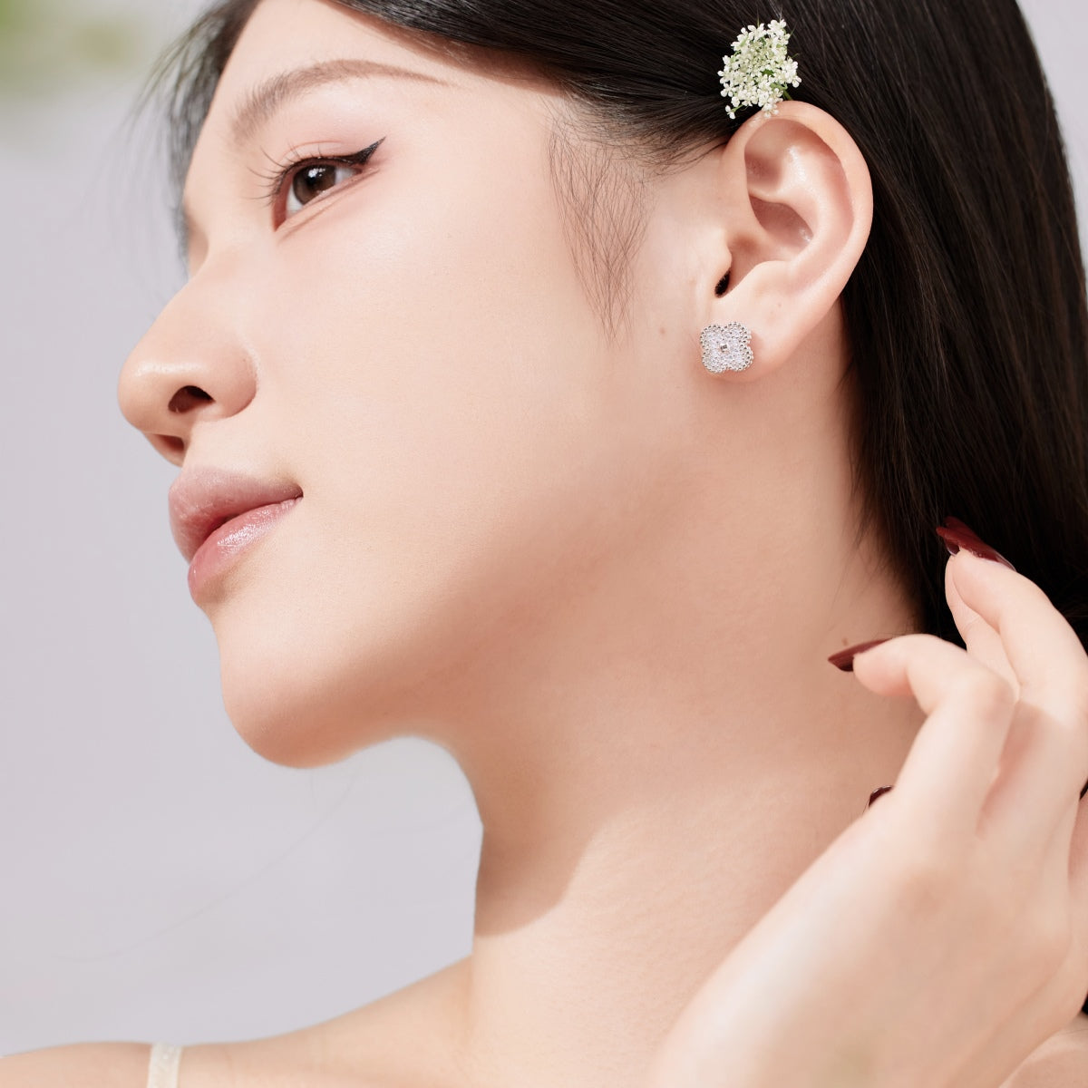 [Violet JW]Four Leaf Clover Fashion Earrings