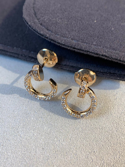 [Everoly JW]JUSTE EARRINGS GOLD DIAMONDS
