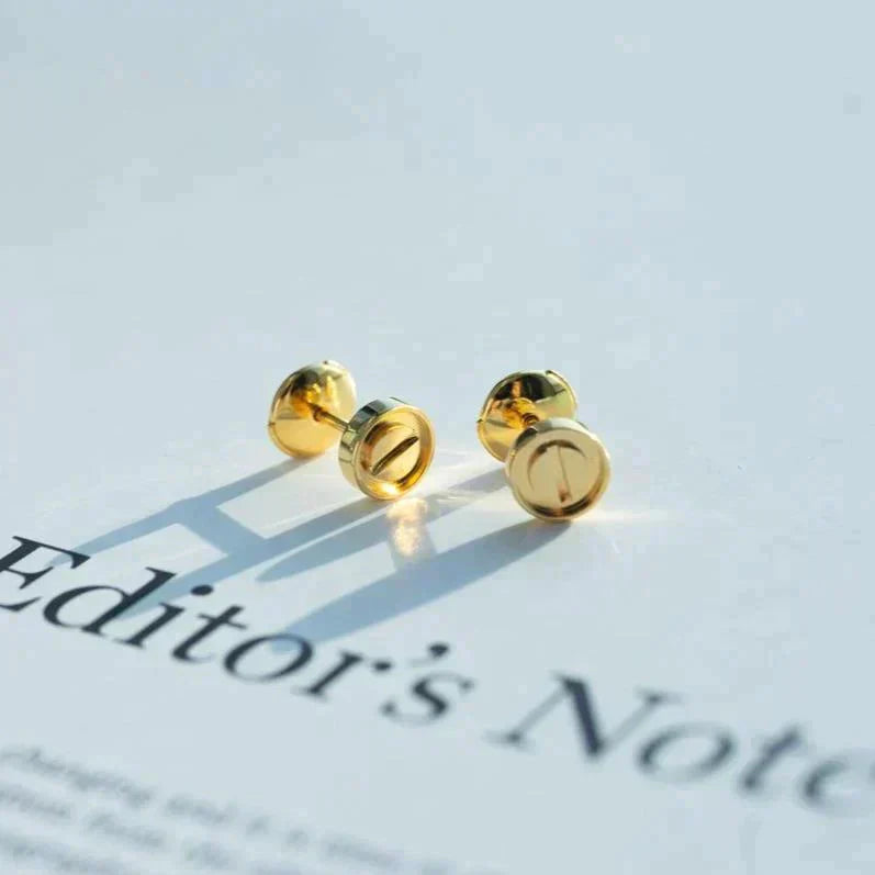 [Everoly JW]LOVE EARRINGS GOLD 10MM