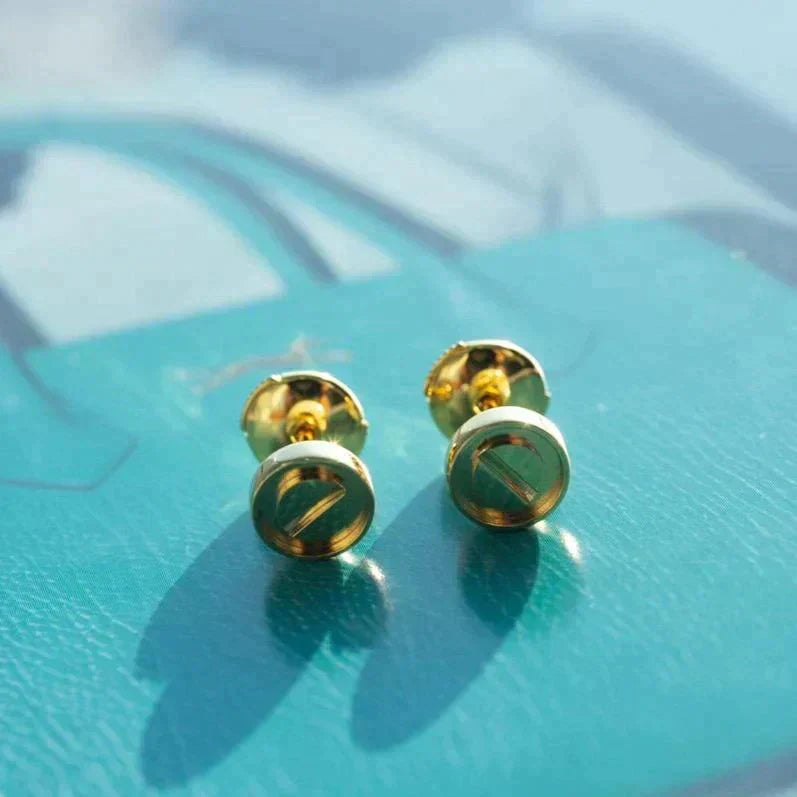 [Everoly JW]LOVE EARRINGS GOLD 10MM
