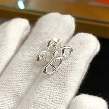 [Everoly JW]CHAINE SMALL EARRINGS GOLD AND SILVER