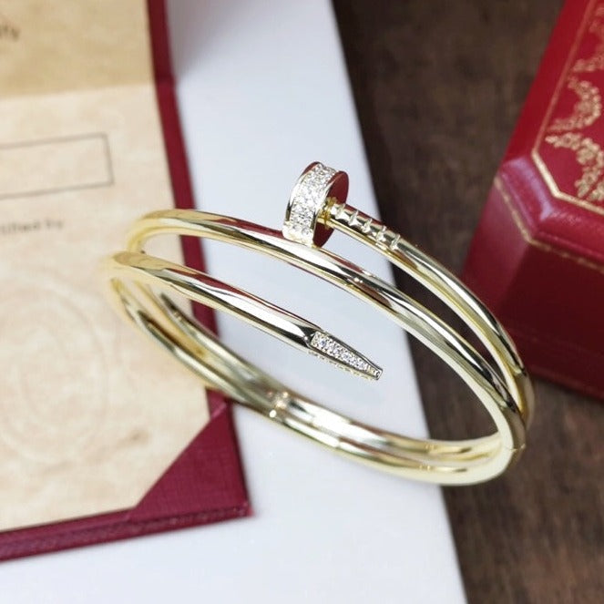 [Everoly JW]JUSTE BRACELET 3.5MM DOUBLE ROW DIAMOND