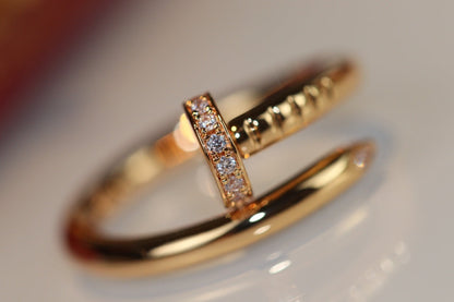 [Everoly JW]JUSTE RING 2.65MM GOLD DIAMOND