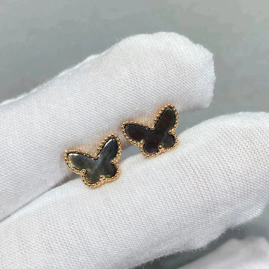 [Everoly JW]BUTTERFLY DARK MOP  EARRINGS