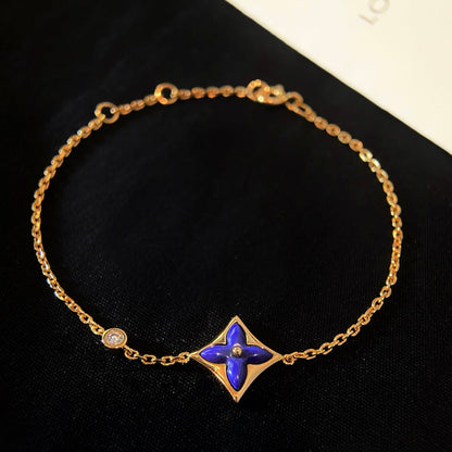 [Everoly JW]COLOR STAR ROSA GOLD DIAMANT ARMBAND