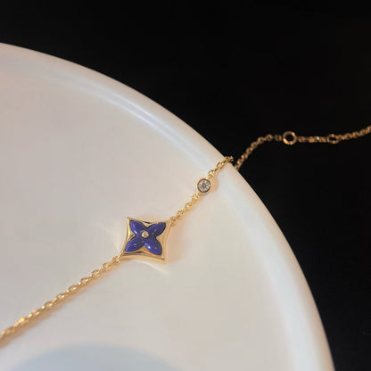 [Everoly JW]COLOR STAR ROSA GOLD DIAMANT ARMBAND