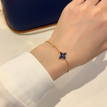 [Everoly JW]COLOR STAR ROSA GOLD DIAMANT ARMBAND