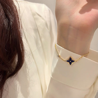 [Everoly JW]COLOR STAR ROSA GOLD DIAMANT ARMBAND