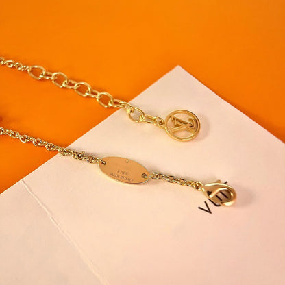 [Everoly JW] GOLDARMBAND MIT LOGO-STERNMOTIV