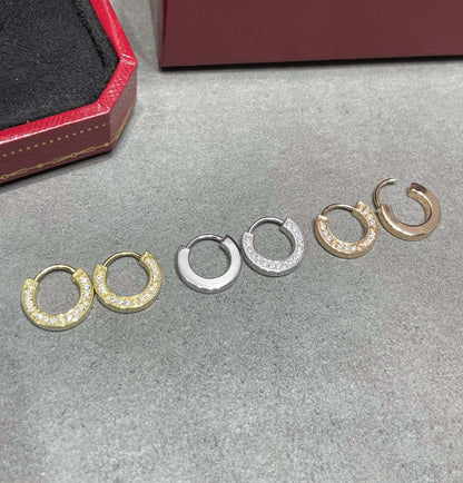 [Everoly JW]LOVE DIAMOND EARRINGS