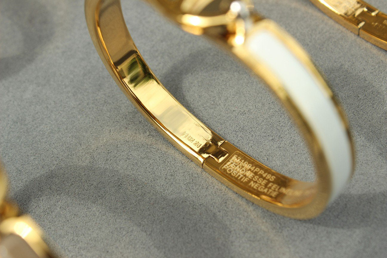 [Everoly JW]CLIC CHAINE GOLD BRACELET