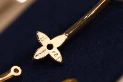 [Everoly JW]IDYLLE PINK GOLD OPEN BRACELET DIAMOND PAVED